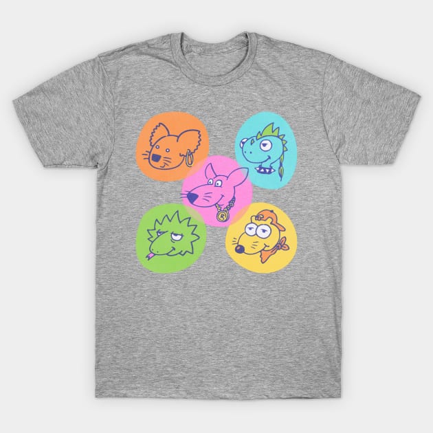 the critter crew T-Shirt by BrownWoodRobot